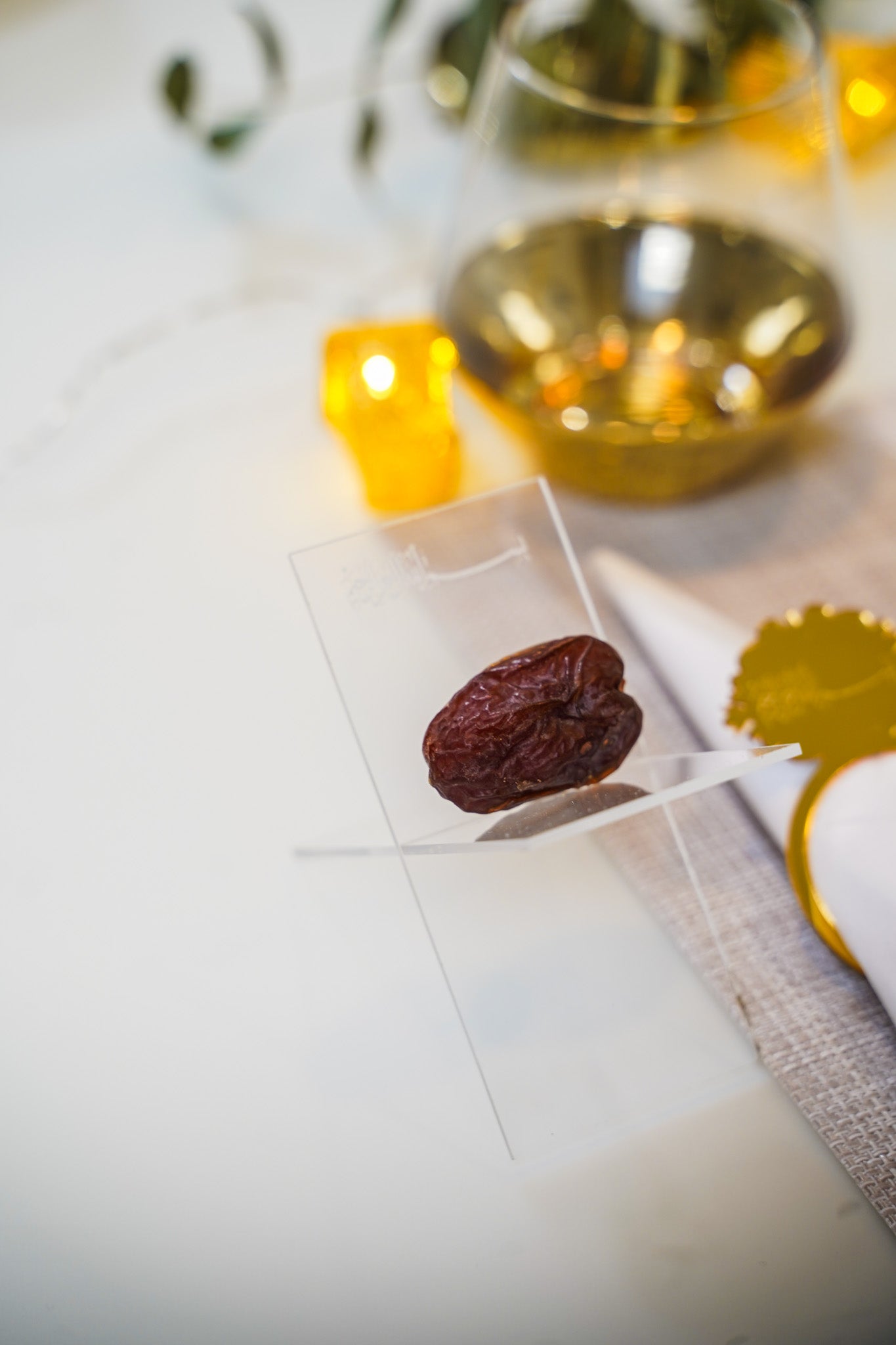 Dattelhalter Transparent