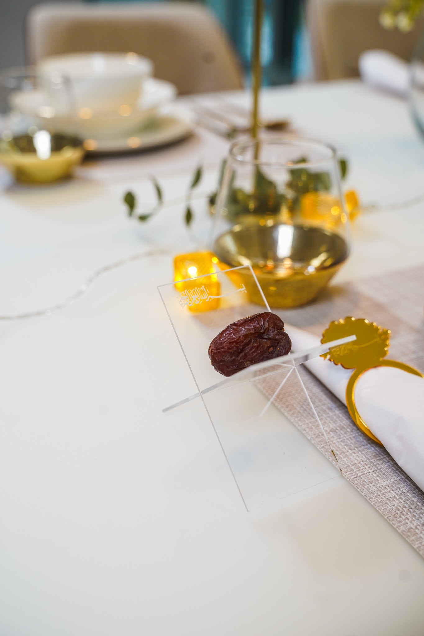 Dattelhalter Transparent