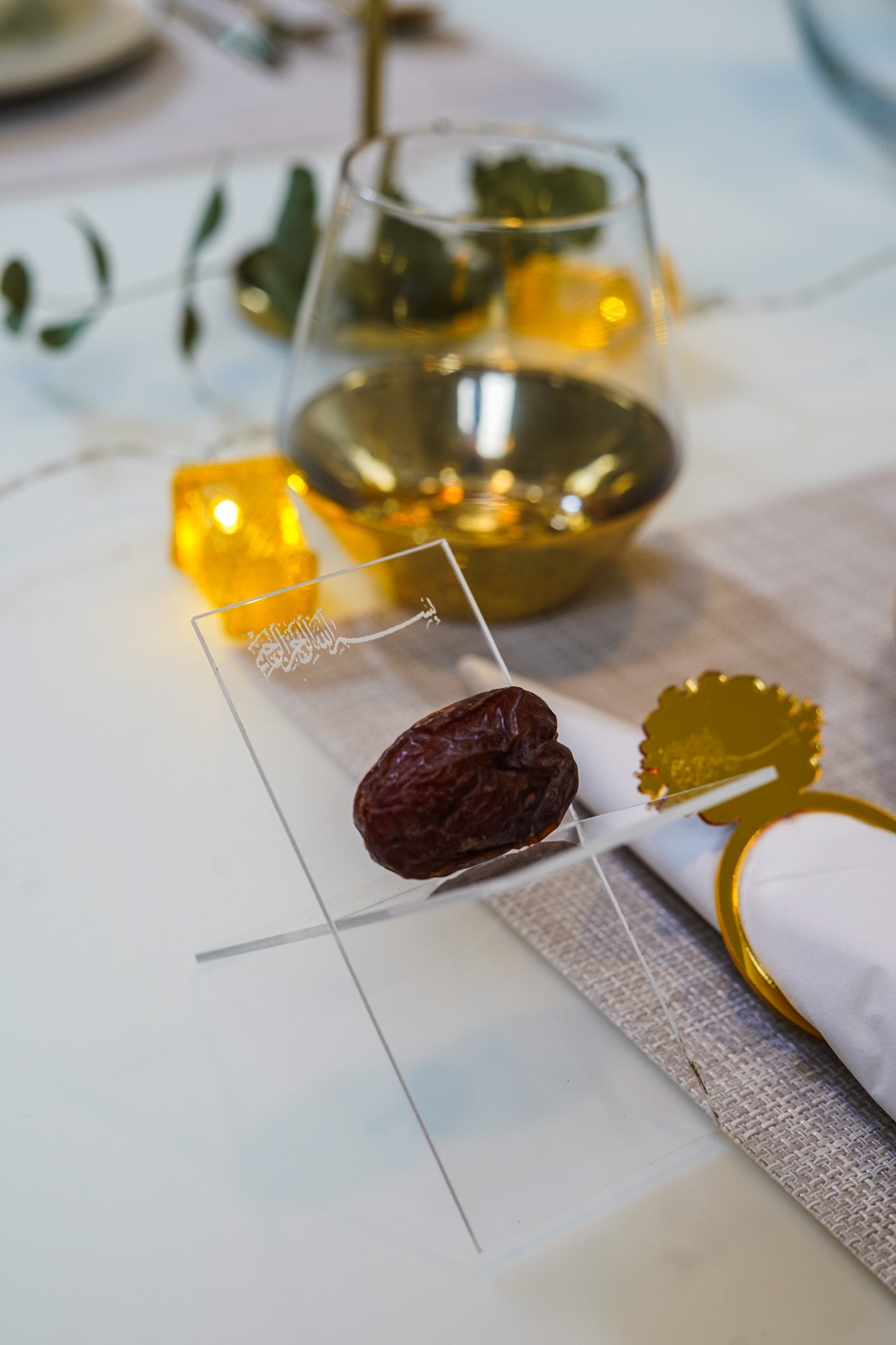 Dattelhalter Transparent