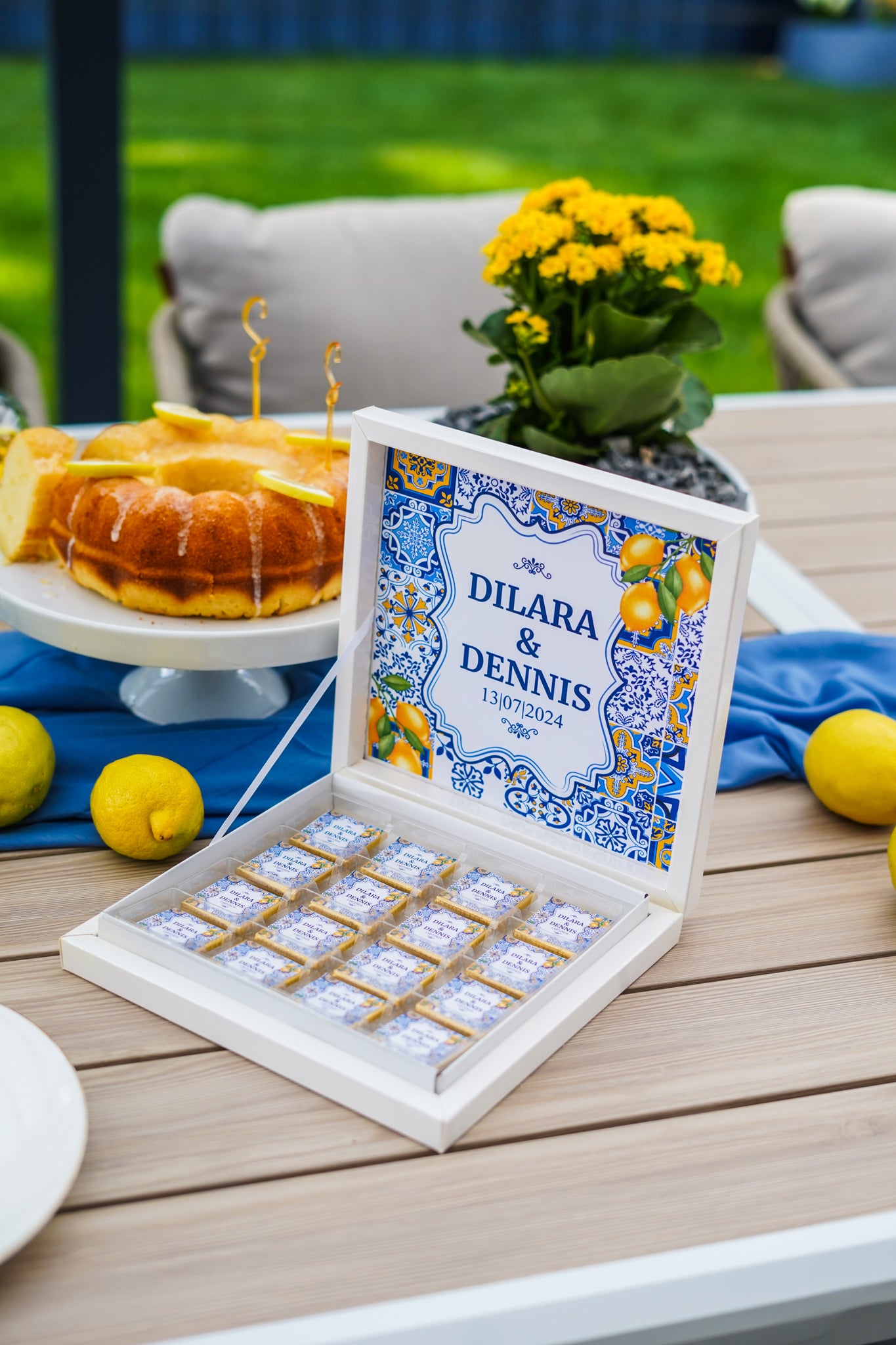 Schokoladenbox Positano Stil