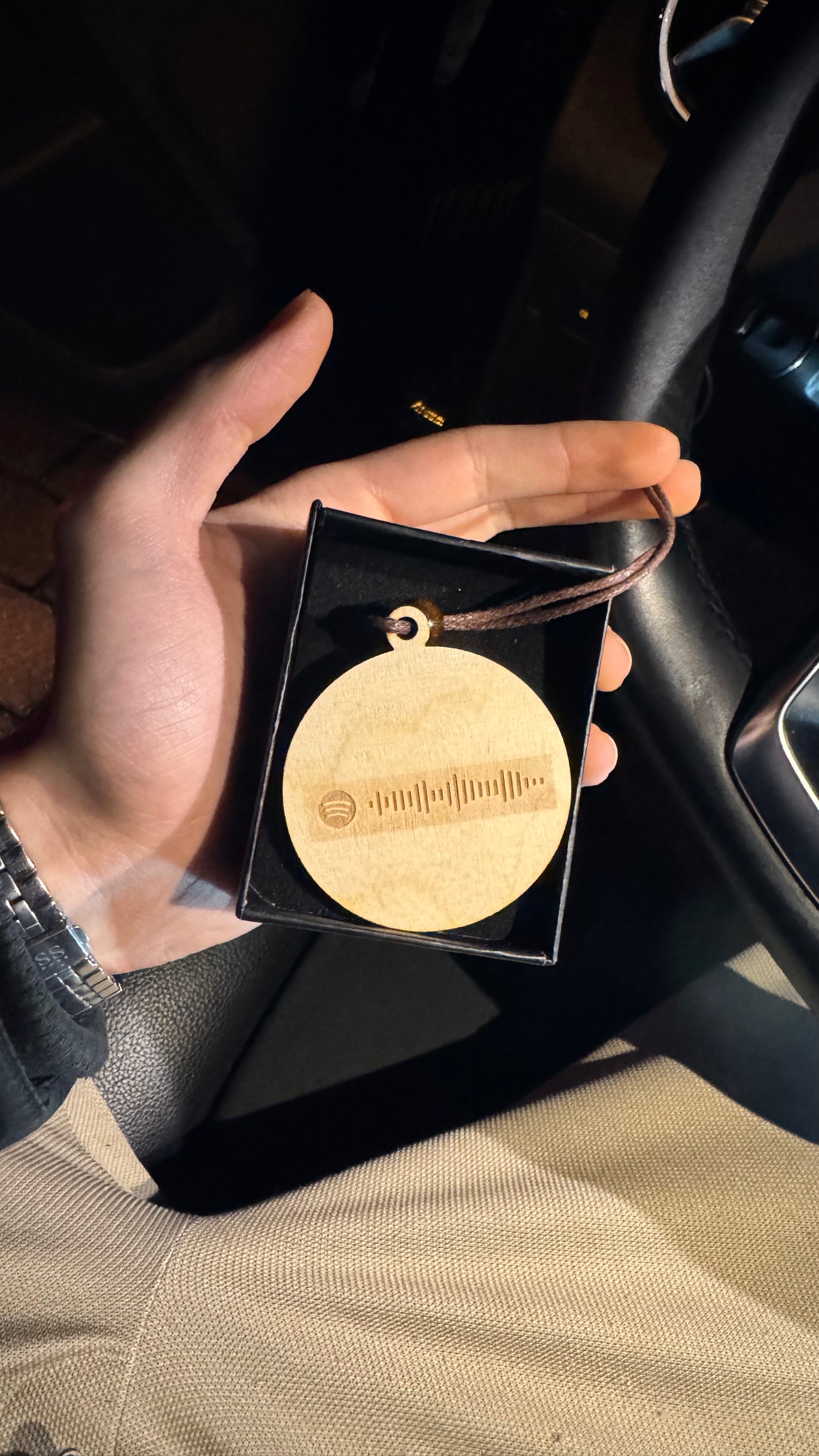 Spotify Code Auto Anhänger