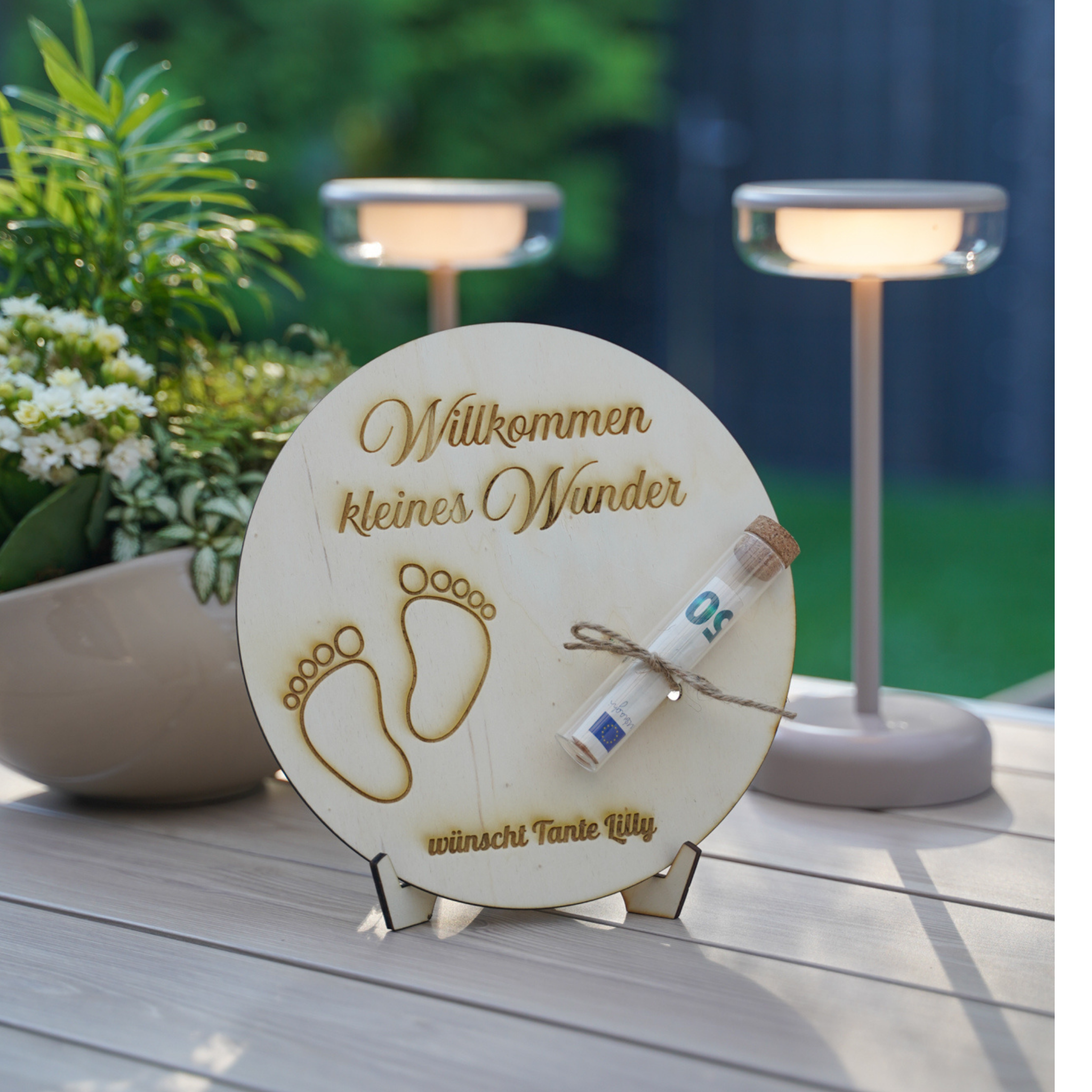 Geldgeschenk als Geburtsgeschenk