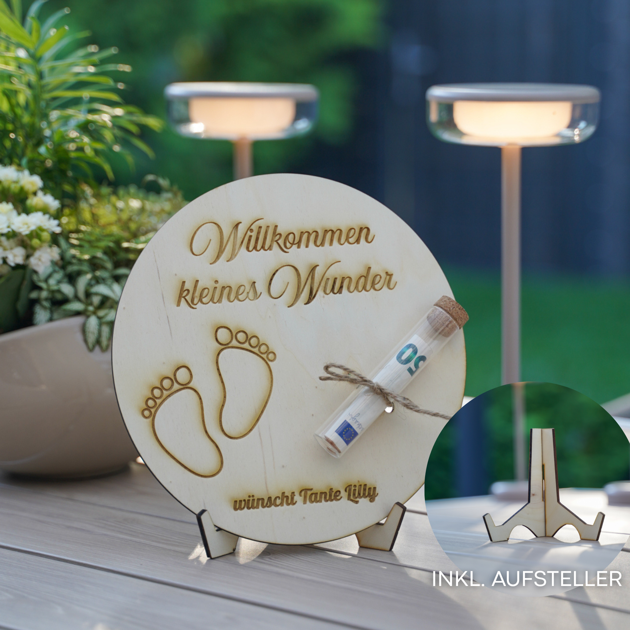 Geldgeschenk als Geburtsgeschenk