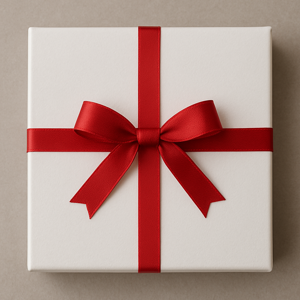 Coffret cadeau carré