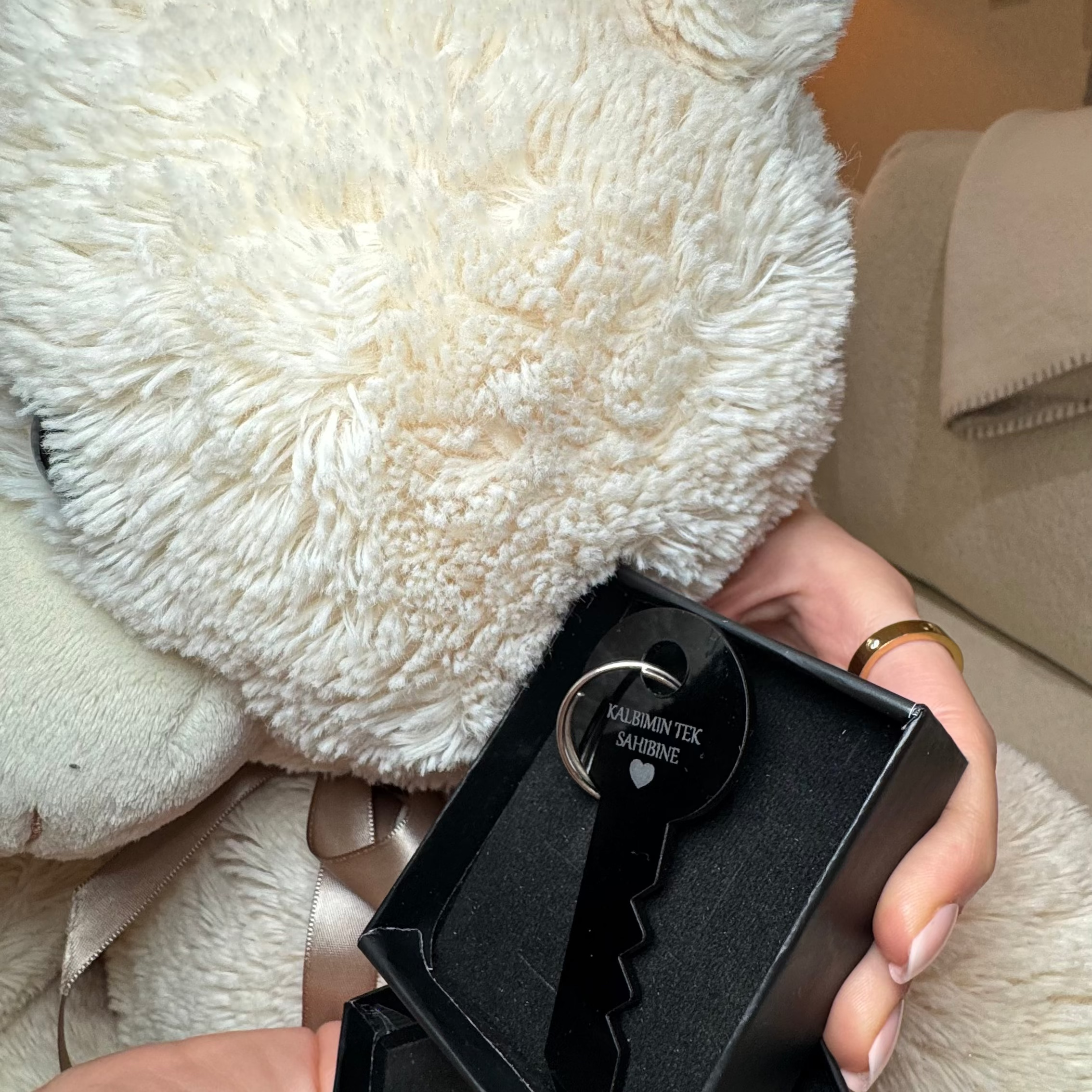 Schlüsselanhänger Schlüssel-Form