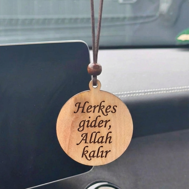 Allah kalir- Auto Anhänger Spruch