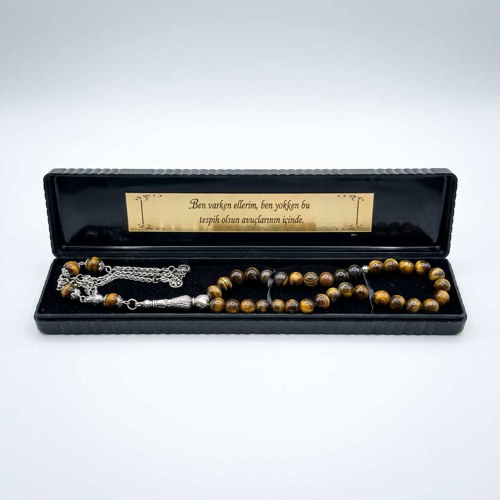 TASBIH TIGER EYE - GEBETSKETTE