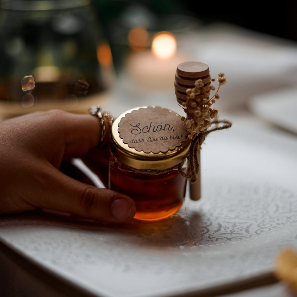 Mini pots de miel