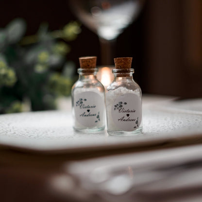 Sels de bain en cadeau pour les invités