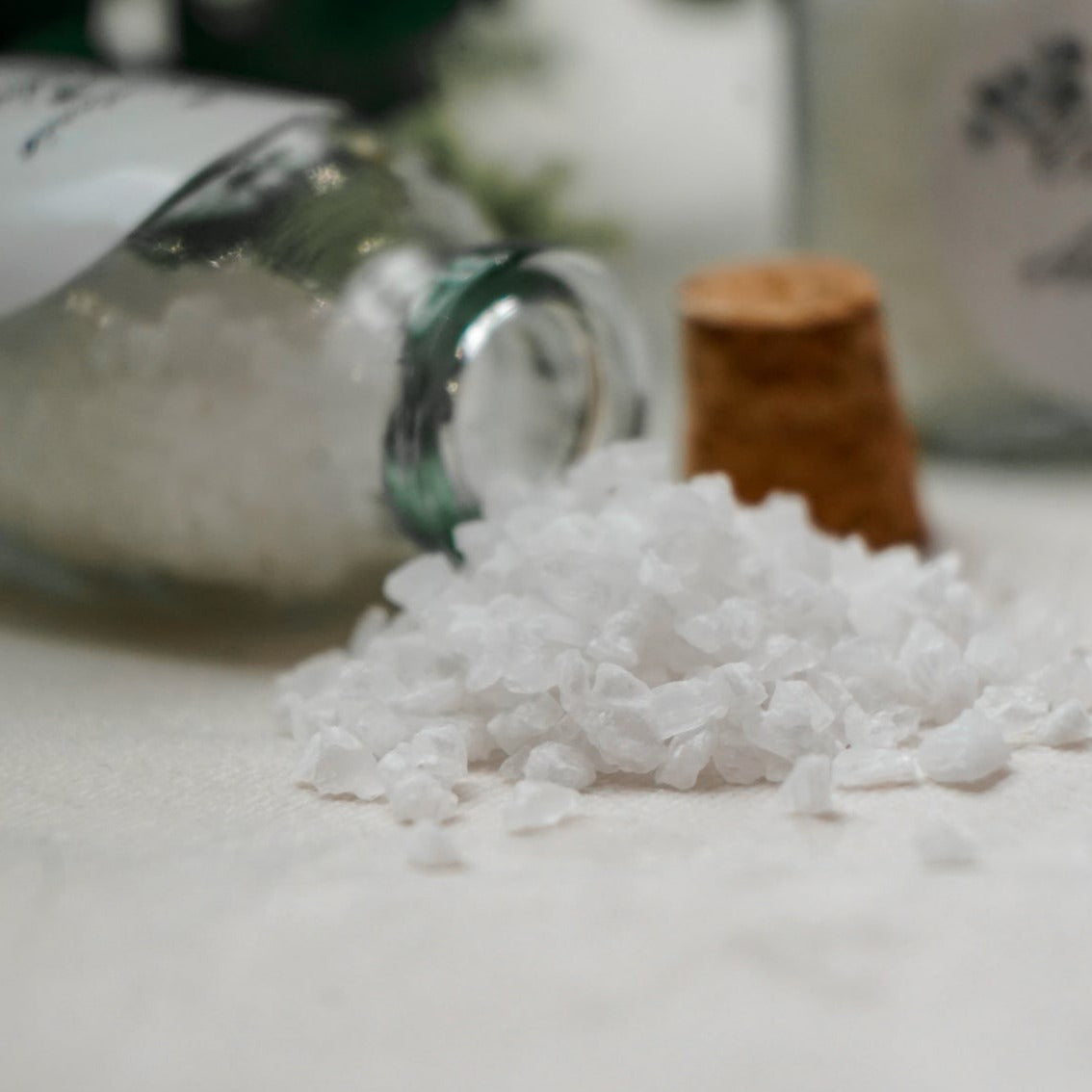 Sels de bain en cadeau pour les invités