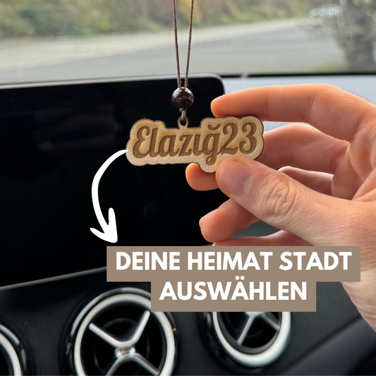 Auto Anhänger Heimat-Stadt